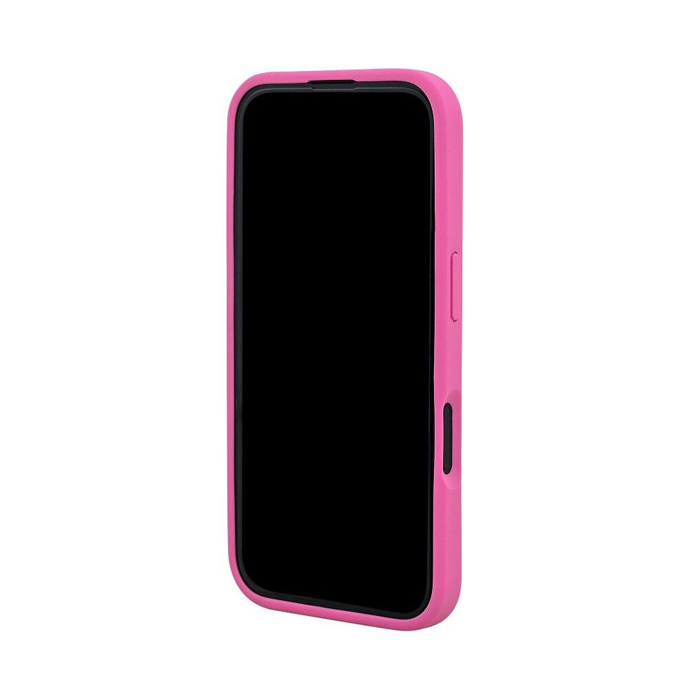 Capa iPhone 16, Originais iPlace, Silicone Essential, Pink