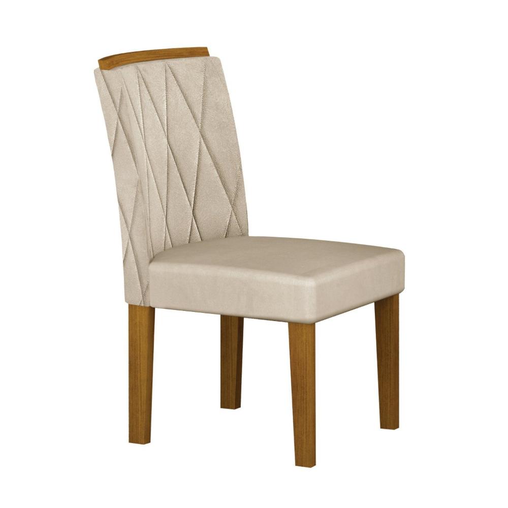 Kit 2 Cadeiras para Sala de Jantar Lorena Freijó/Palha