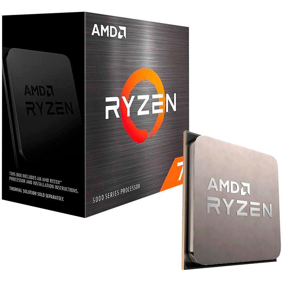 Miniatura Processador Amd Ryzen 7 5700x 36mb 3.4ghz - 4.6ghz Prata