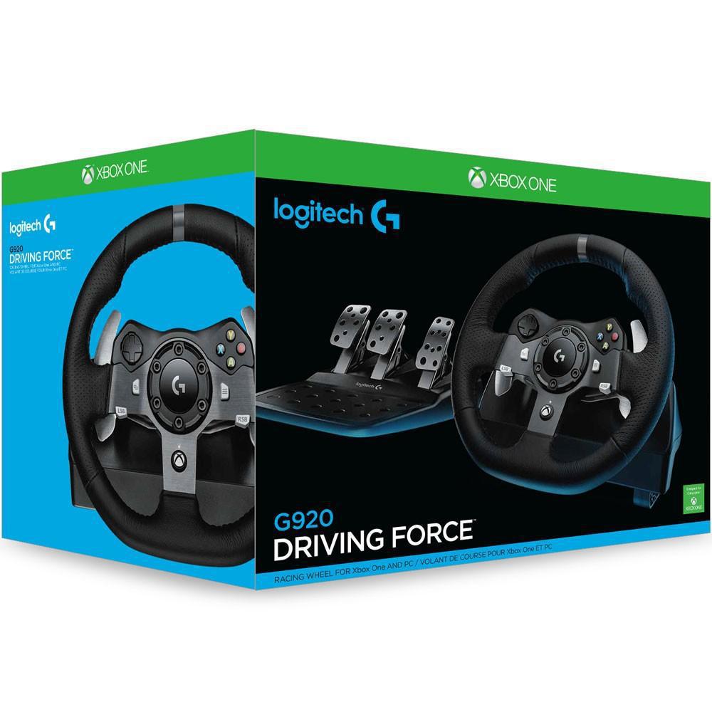 Miniatura Volante Logitech G920 Driving Force Para Xbox One E Pc