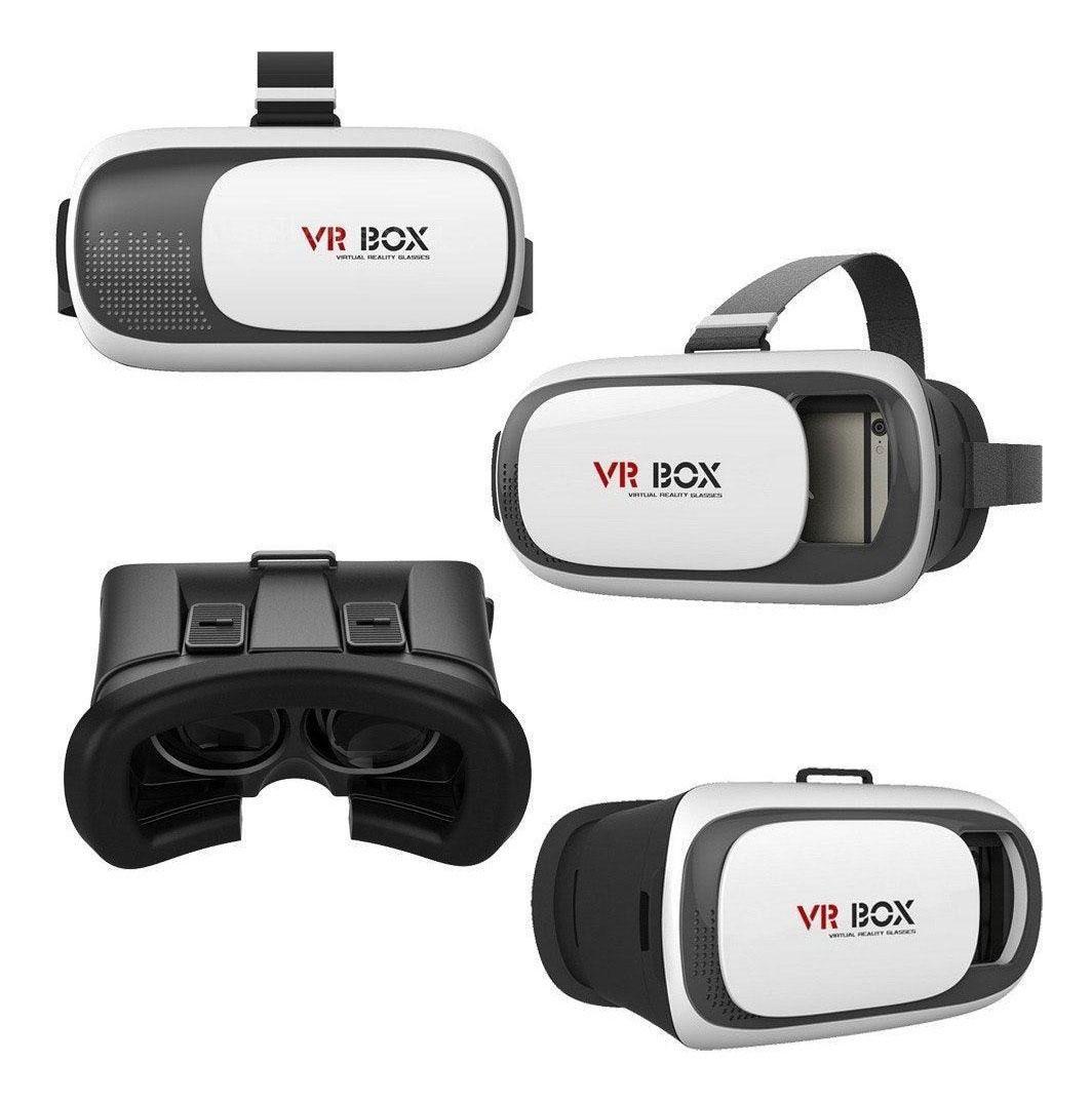 Miniatura Óculos Vr Box 2.0 Realidade Virtual 3D Android Sem Controle