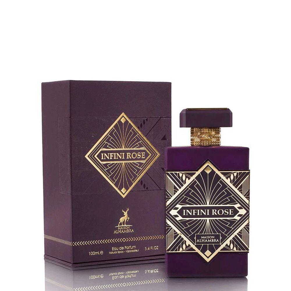 Miniatura Maison Alhambra Infini Rose Eau De Parfum - Perfume Unissex 100ml