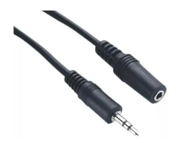 Miniatura Cabo Extensor P2 Macho X P2 Femea 5M Cabo adaptador - Md9