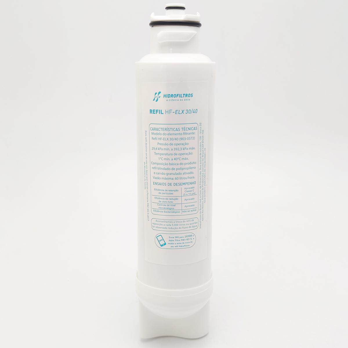 Miniatura Kit 2 Refil Hf-Elx-30/40 Para Filtro Electrolux - Branco