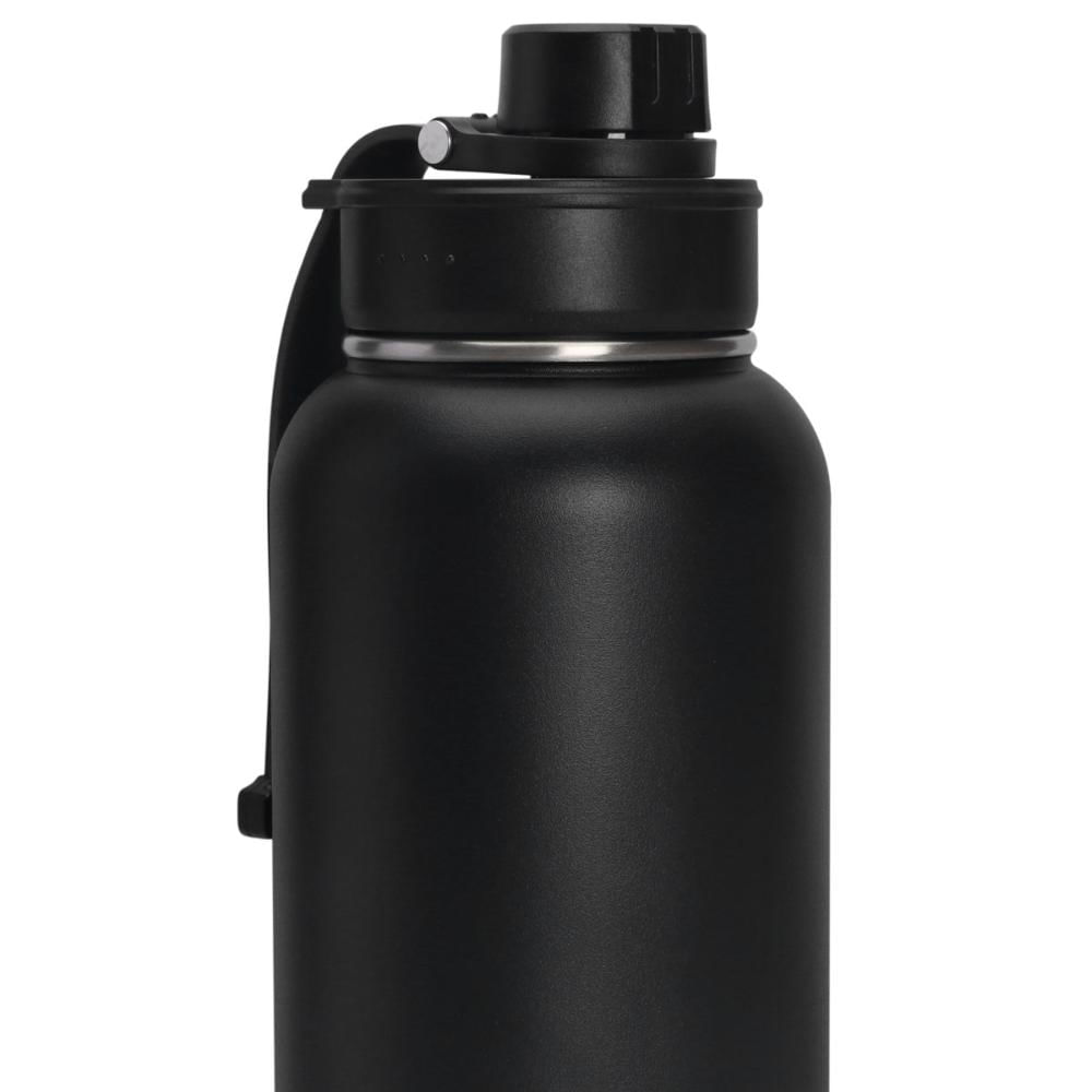 Miniatura Garrafa Shark Térmica 1200ml Preta