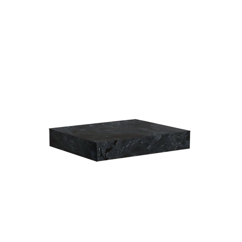 Miniatura Prateleira em Porcelanato Para Banheiro 80cm Pró Blu Black