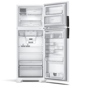 Miniatura Geladeira Consul CRM56HB Frost Free Duplex com Painel Eletrônico Externo e Espaço Flex 450L - Branca 110v