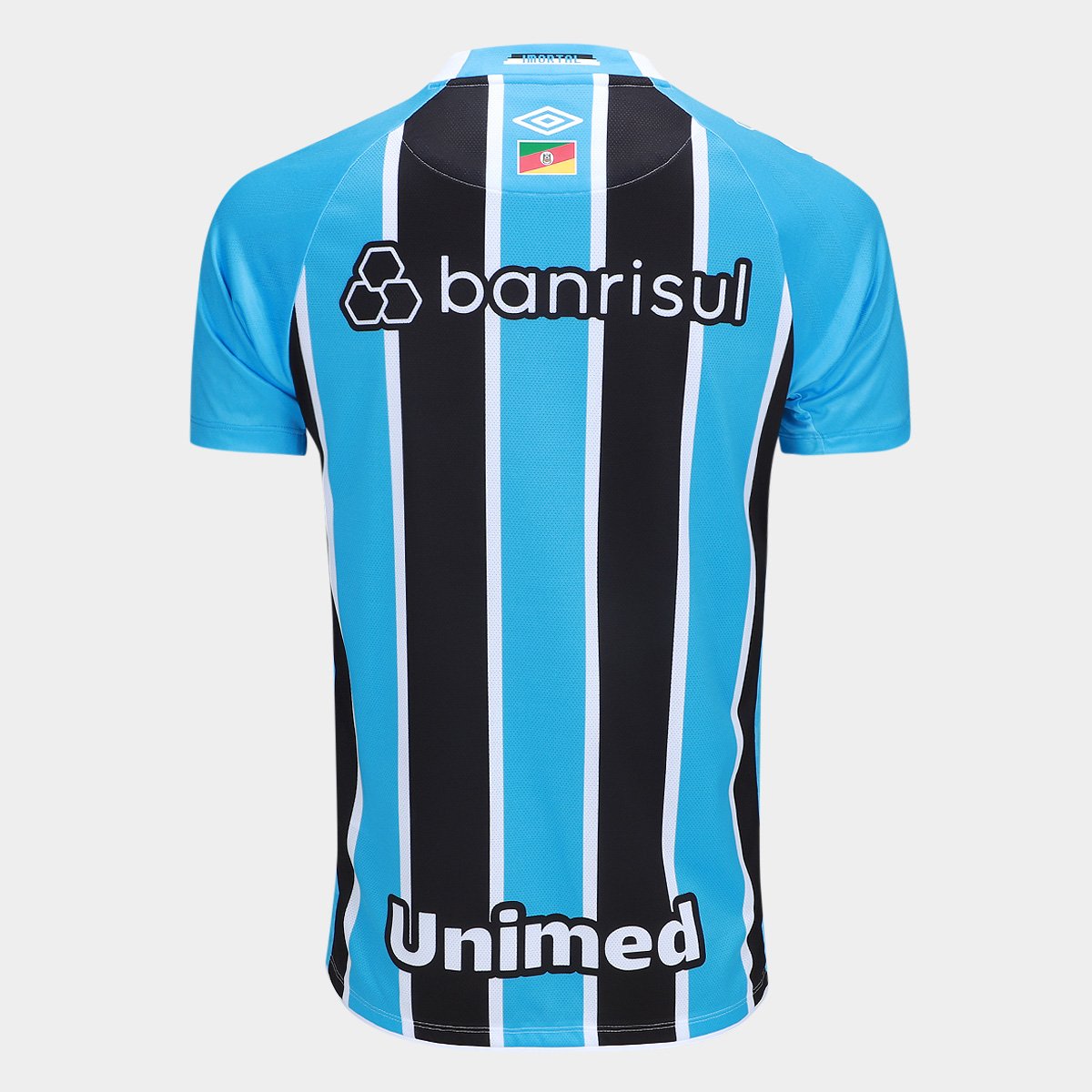 Miniatura Camisa Grêmio I 25/26 Jogador Umbro Masculina Azul+Preto - G