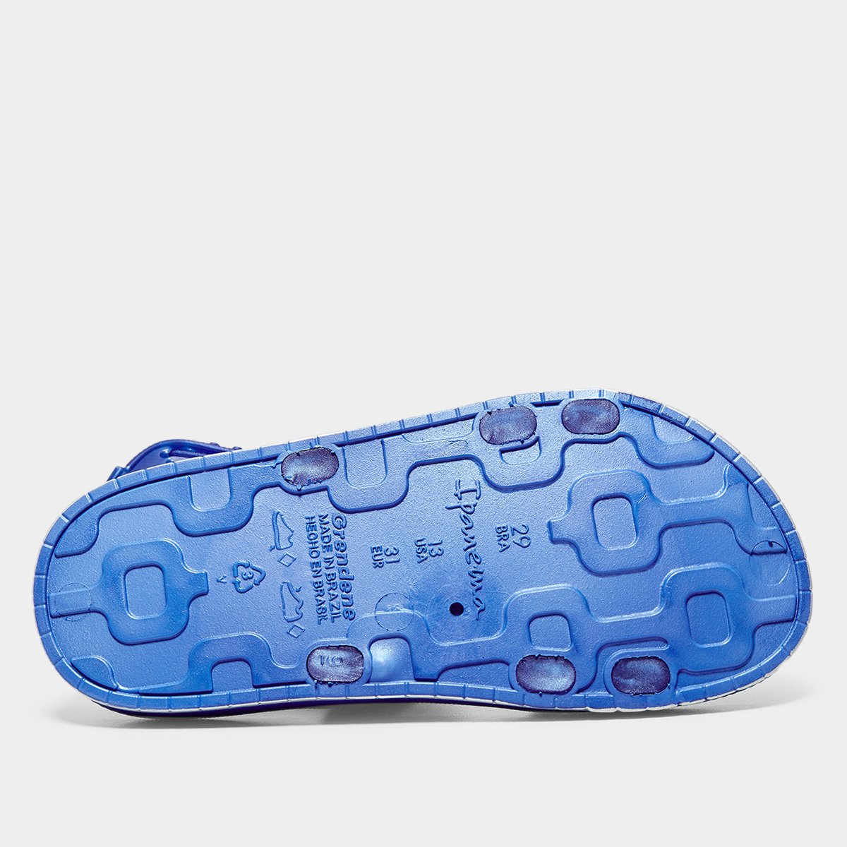 Miniatura Papete Infantil Grendene Sonic Menino Azul - 25