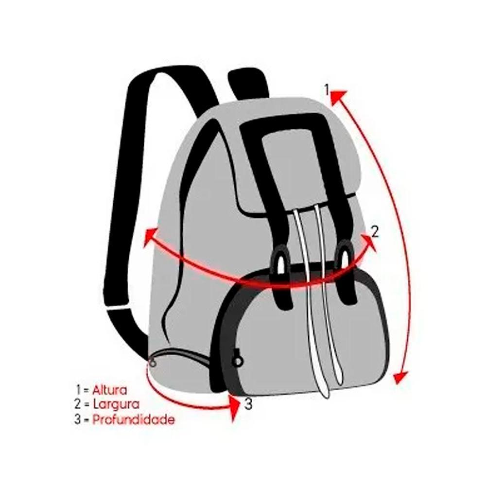 Miniatura Mochilas Costas Escolar Ponasoo Preta