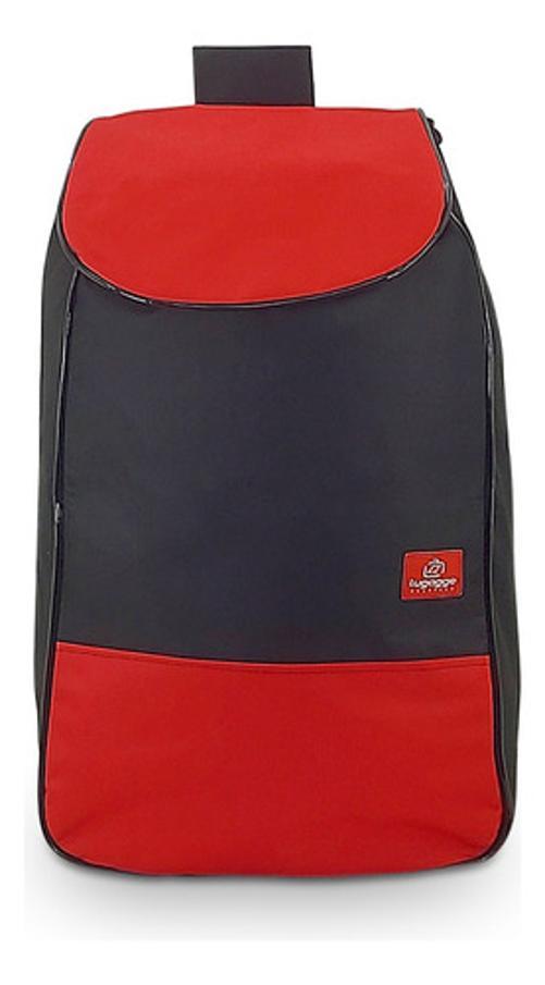 Miniatura Bolsa Saco Carrinho De Feira Compra Sem Carrinho Vermelho