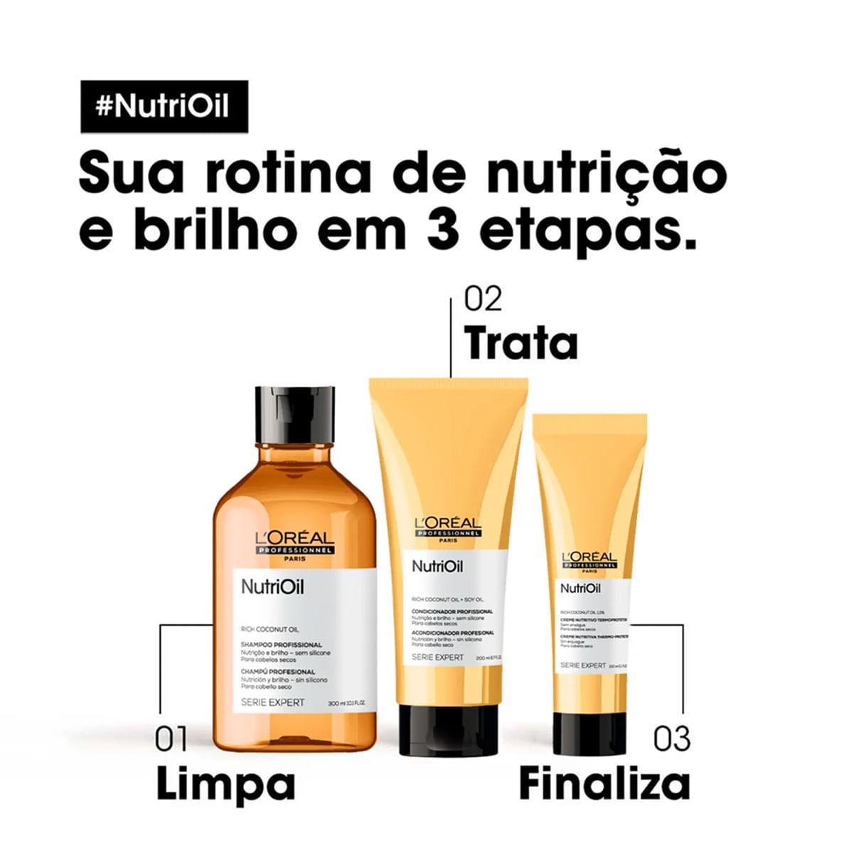 Miniatura Kit Shampoo E Condicionador Loreal Nutrioil Home Care
