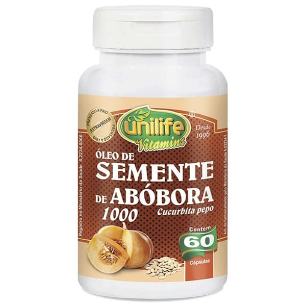 Miniatura Óleo de Semente de Abóbora 1000mg Prensado a Frio - Katigua