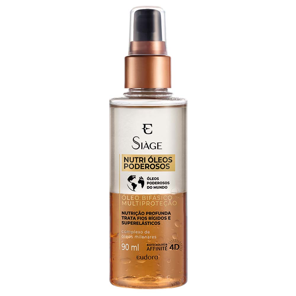 Miniatura Eudora Siàge Nutri Óleos Poderosos Óleo Bifásico 100ml