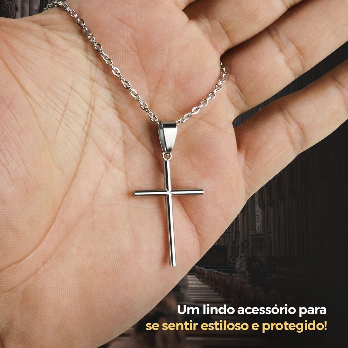 Miniatura Cordão Aço Inoxidável Prata + Caixa Presente Casual Grumet