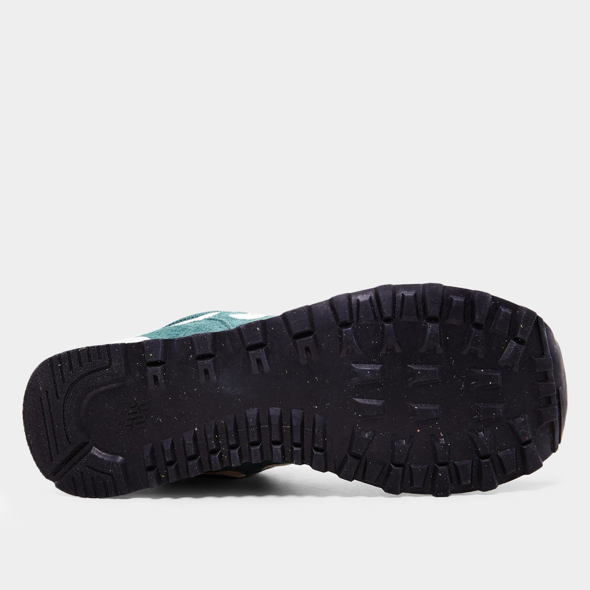 Miniatura Tênis New Balance 574 V2 Unissex Verde escuro+Branco - 34