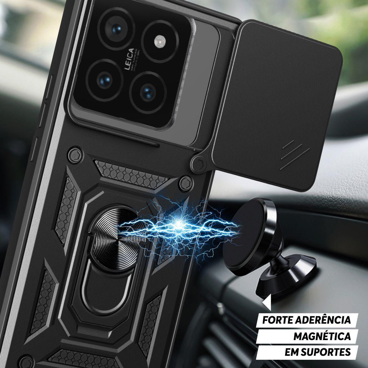 Miniatura Capa Capinha Case Para Xiaomi 14T Normal - Protetora Militar