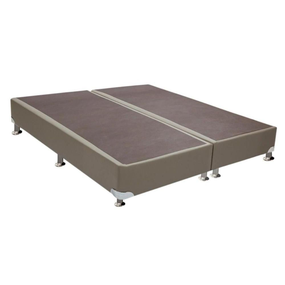Miniatura Cama Box Base King Universal Courano Clean (193x203x30) - Ortobom