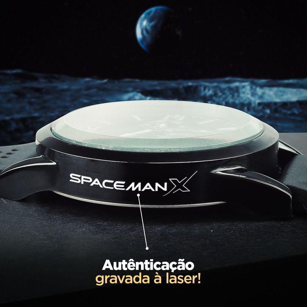 Miniatura Relogio Masculino Aço Inox Preto Qualidade Premium + Caixa Preto Presente Analogico Ponteiro Casual