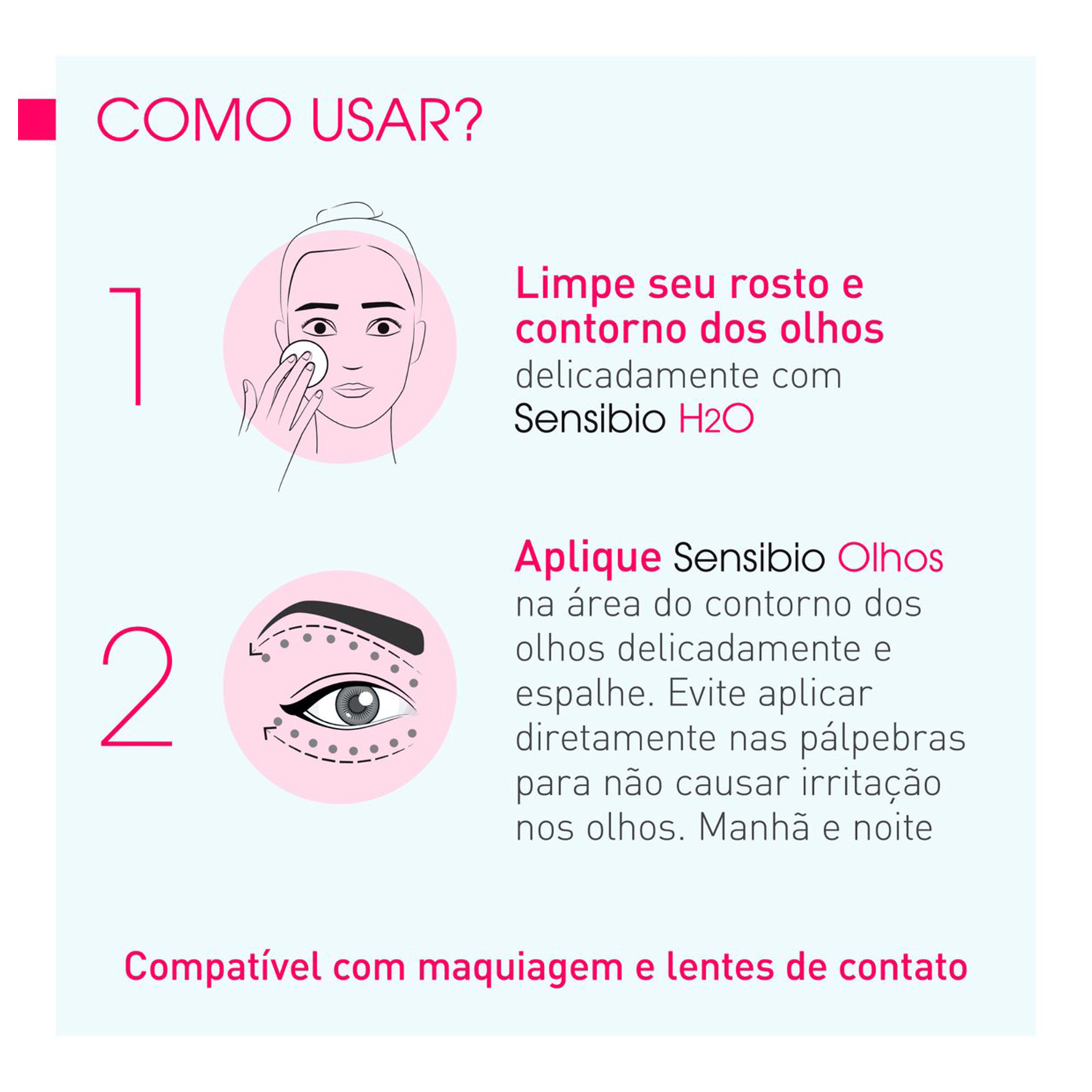 Miniatura Bioderma Sensibio Eye - Gel para Área dos Olhos 15ml