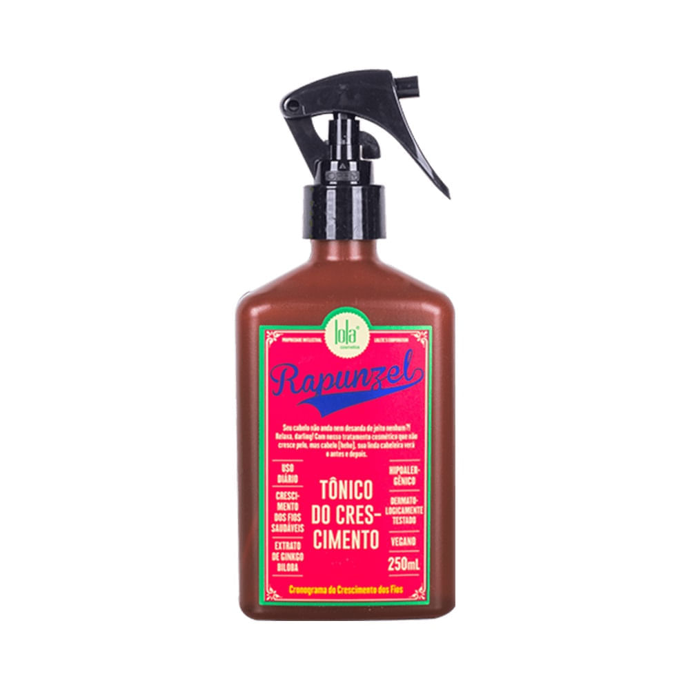 Miniatura Lola Tônico Rapunzel de Crescimento 250ml Tônico Crescimento Lola 250ml Rapunzel
