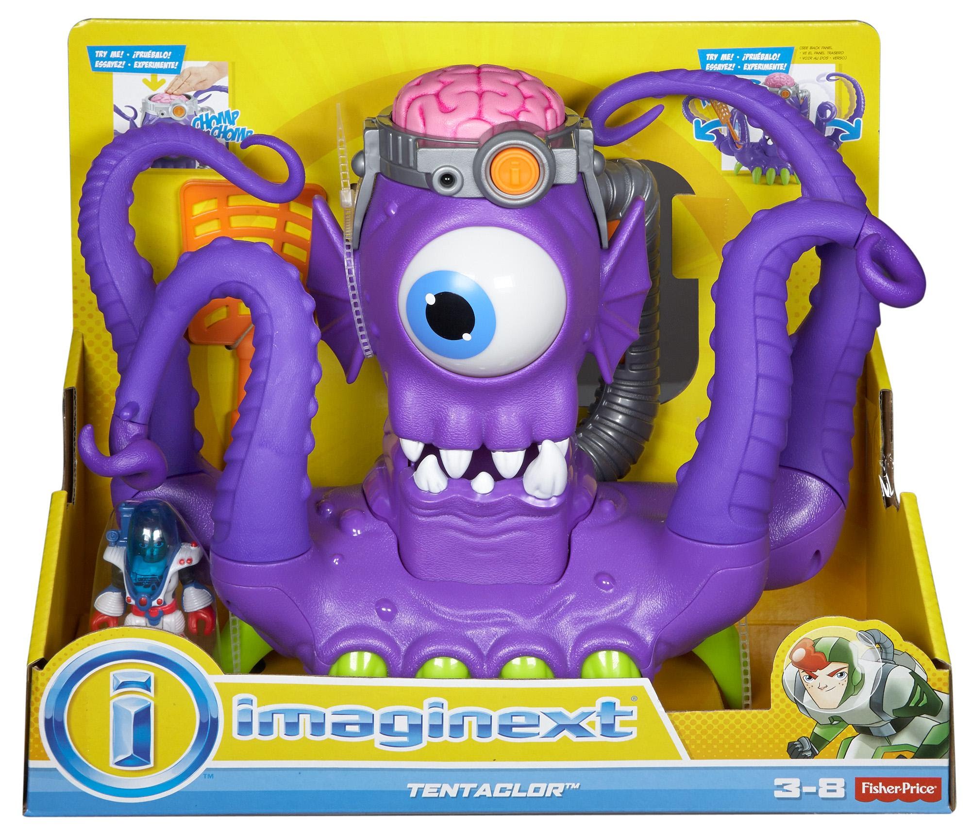 Miniatura Imaginext Espaço - Alien Tentáculo