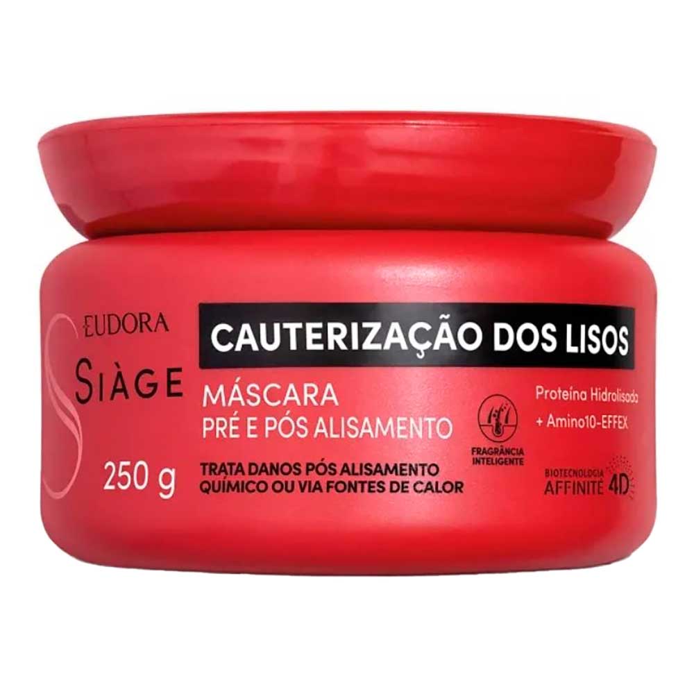 Miniatura Eudora Siage Cauterização dos Lisos Máscara 250g