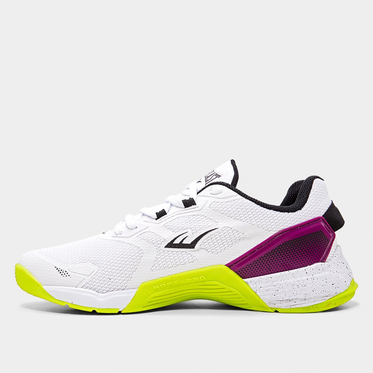 Miniatura Tênis Everlast Climber Pro 3 Branco+Amarelo - 35