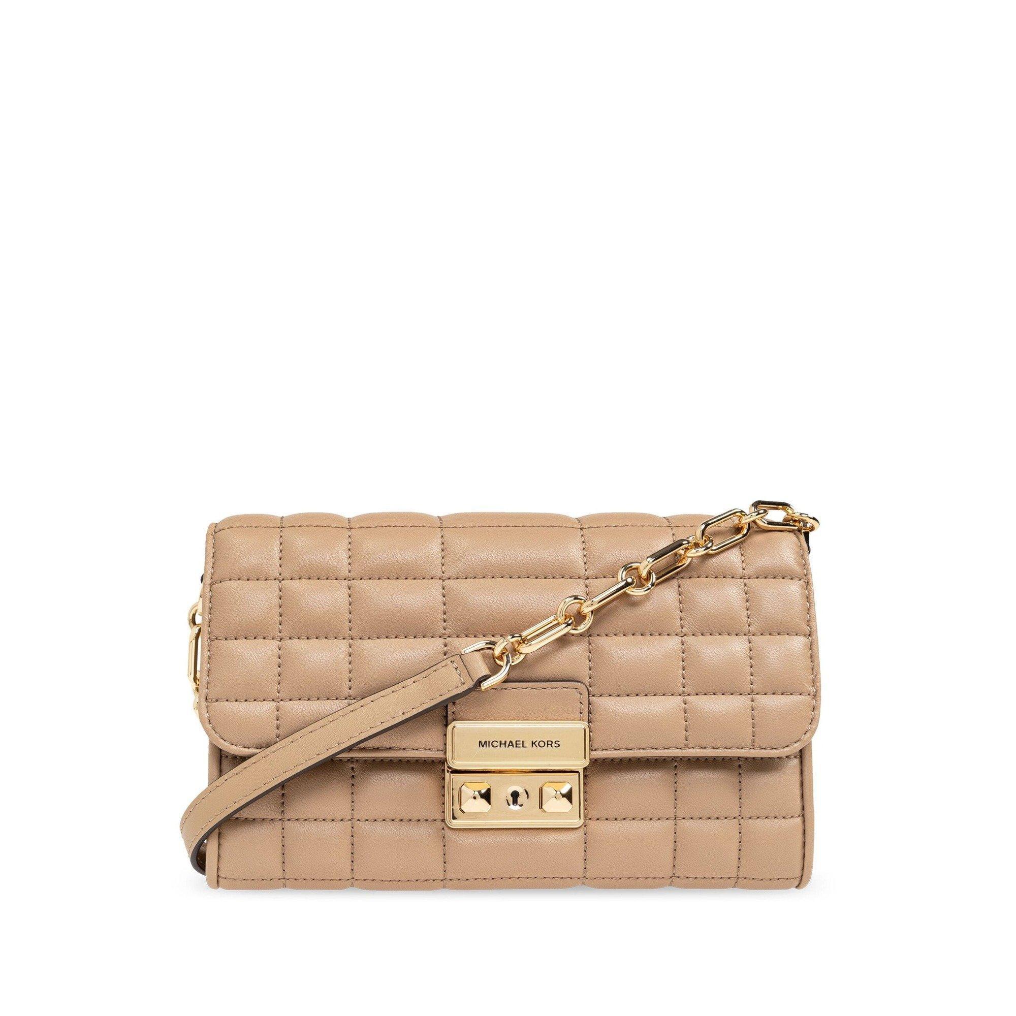 Miniatura Bolsa Michael Kors Transversal Tribeca Pequena De Couro Cara