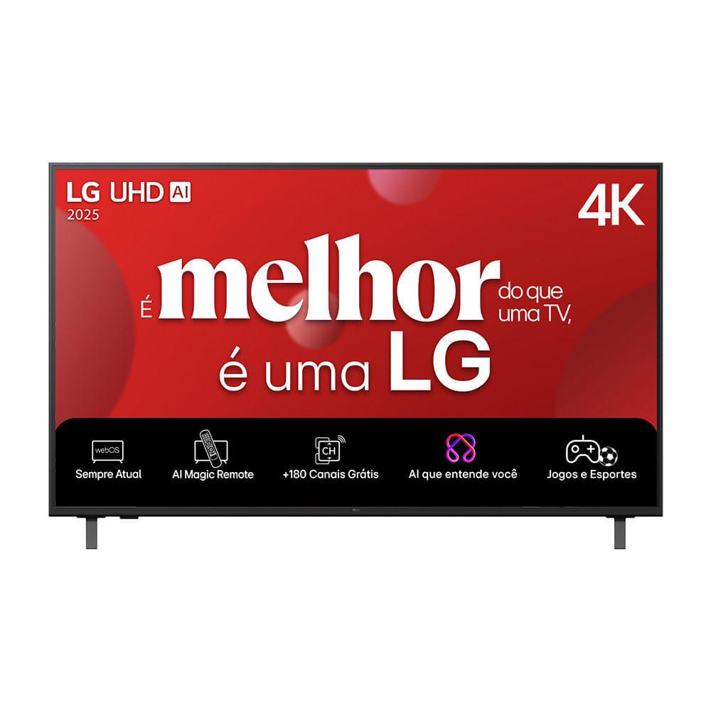 Smart TV LG 50" UHD AI 4K UA85 2025 50UA8550PSA