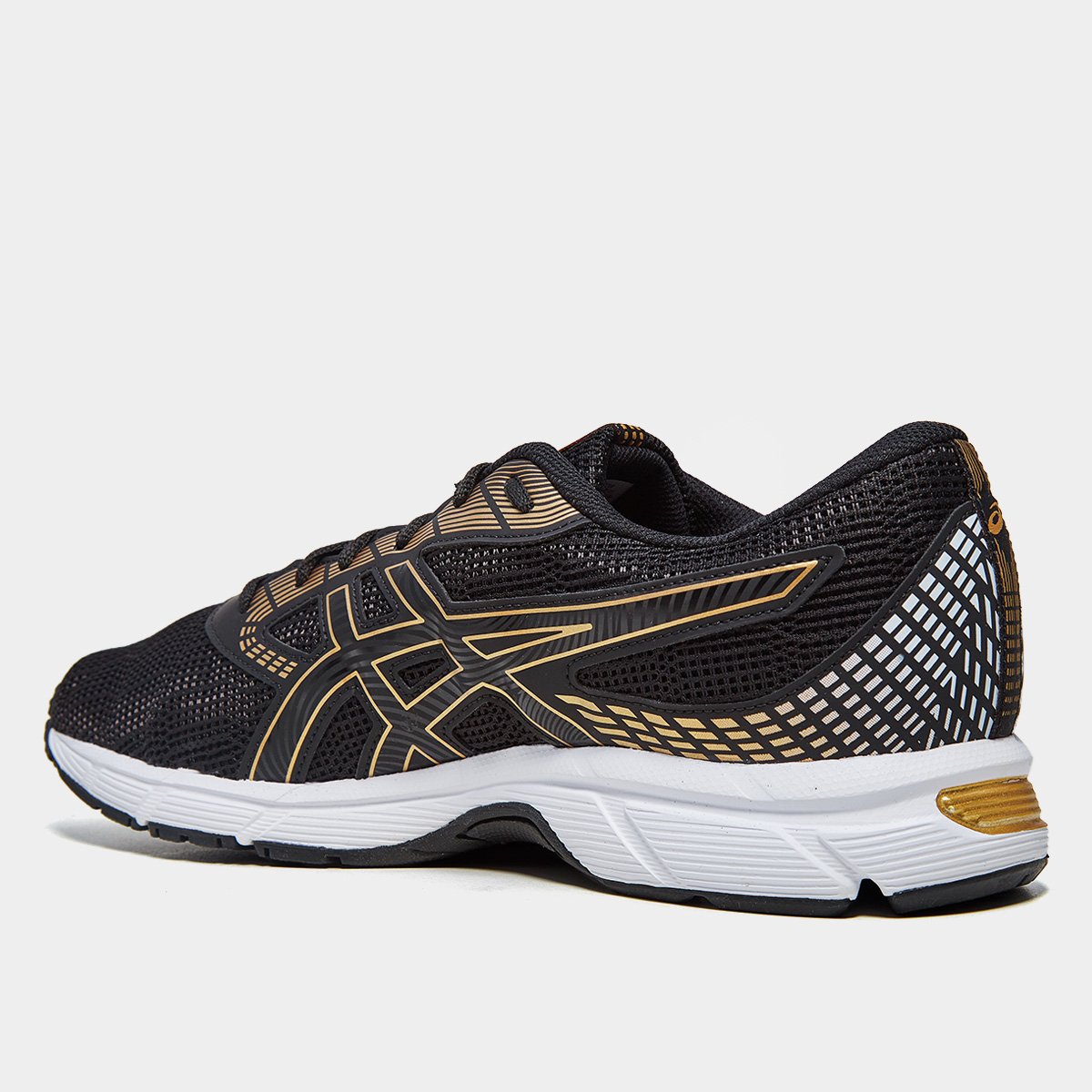 Miniatura Tênis Asics Gel-Impression 11 Masculino Preto+Dourado - 43