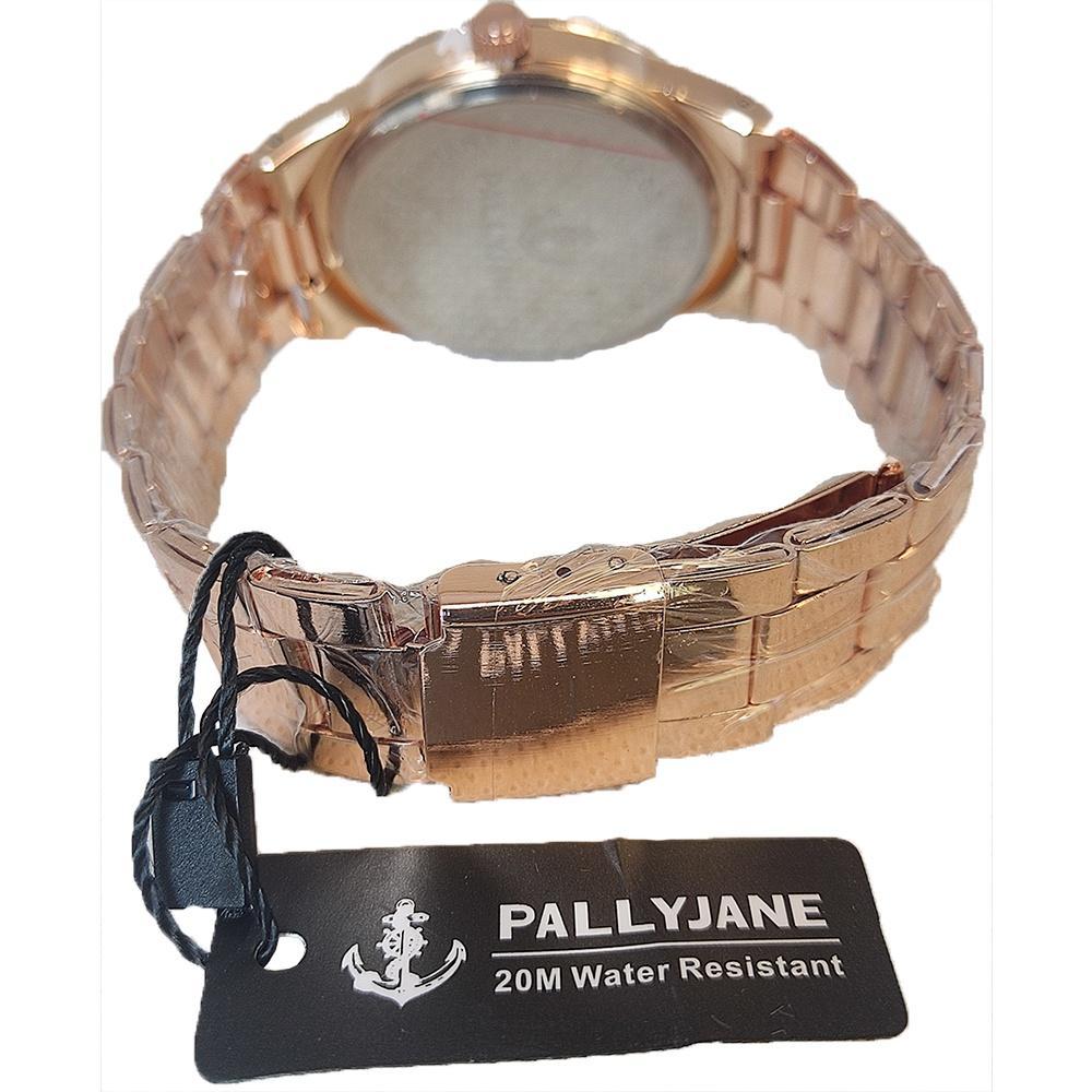 Miniatura Relogio Brilhante Tiktok Leve Moderno Rosê Aço Inoxidável