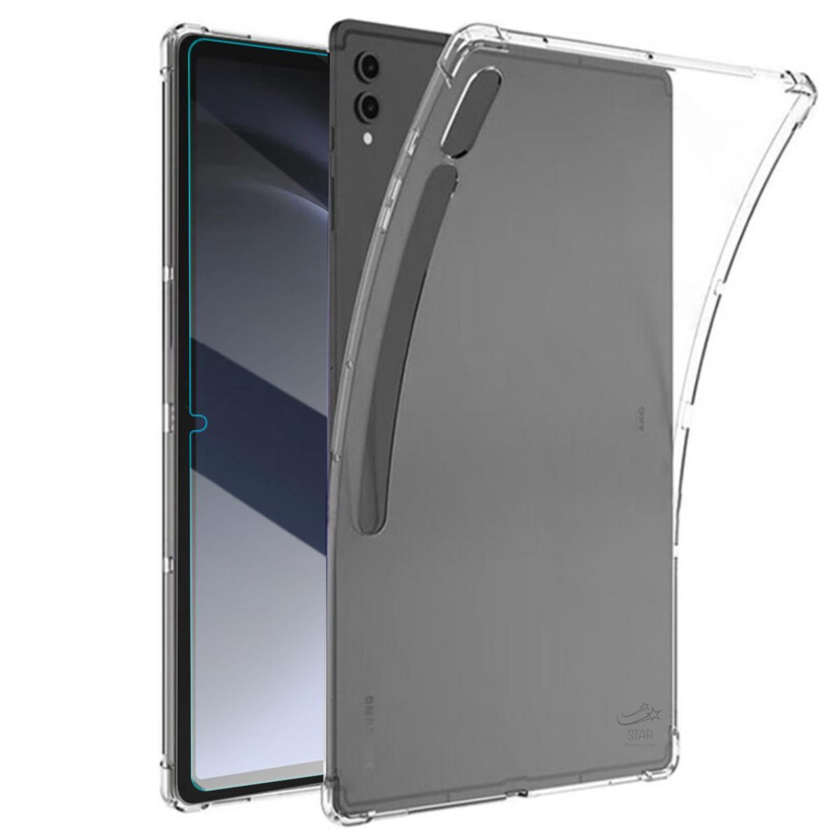 Miniatura Capa Galaxy Tab S9 FE Plus 12.4 + Vidro Transparente