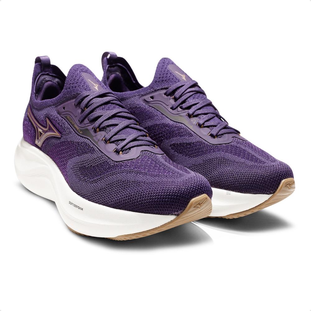 Miniatura Tênis Mizuno Oracle Feminino Roxo - 34