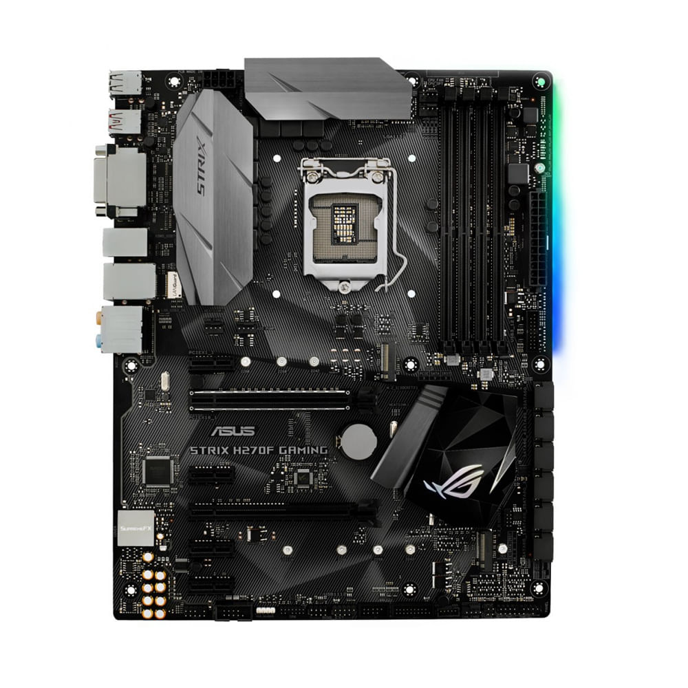 Miniatura Placa Mae Intel 1151 H270f Ddr4 Rog Strix Gaming Asus