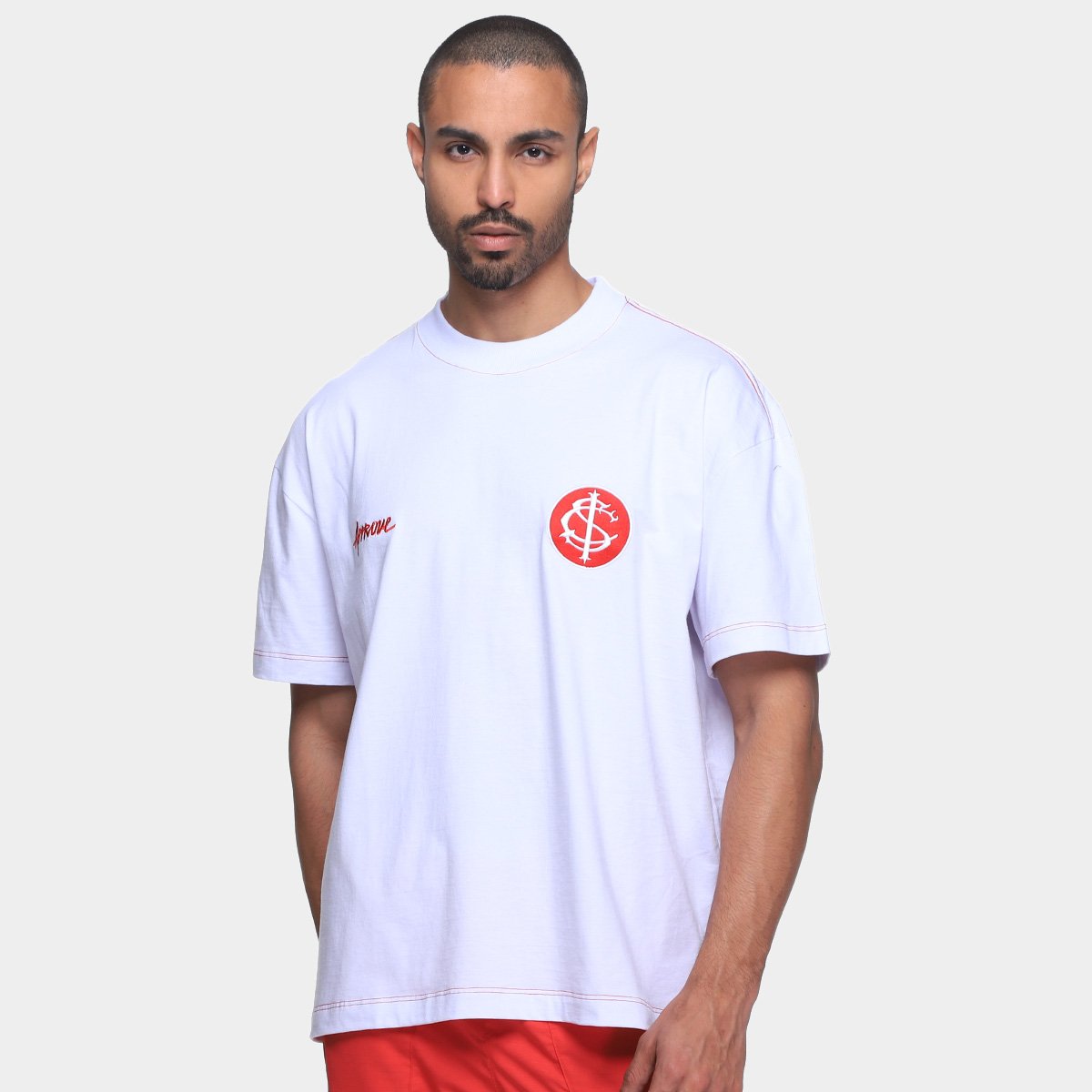 Miniatura Camiseta Internacional Approve Huge Saci Branco - EGG