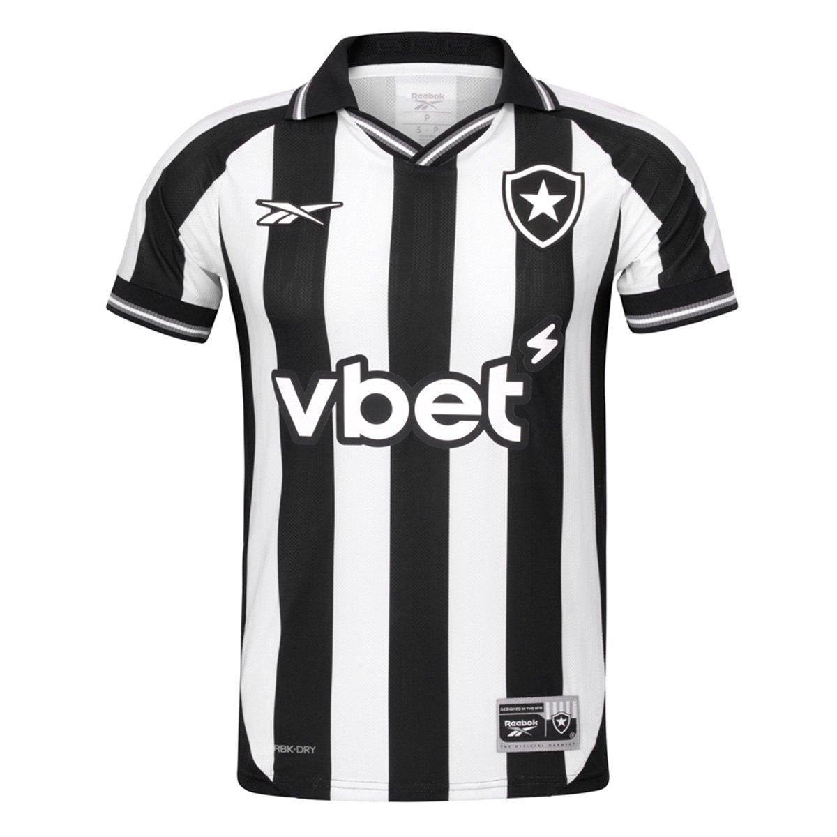 Camisa Botafogo I 25/26 s/n Torcedor Reebok Masculina