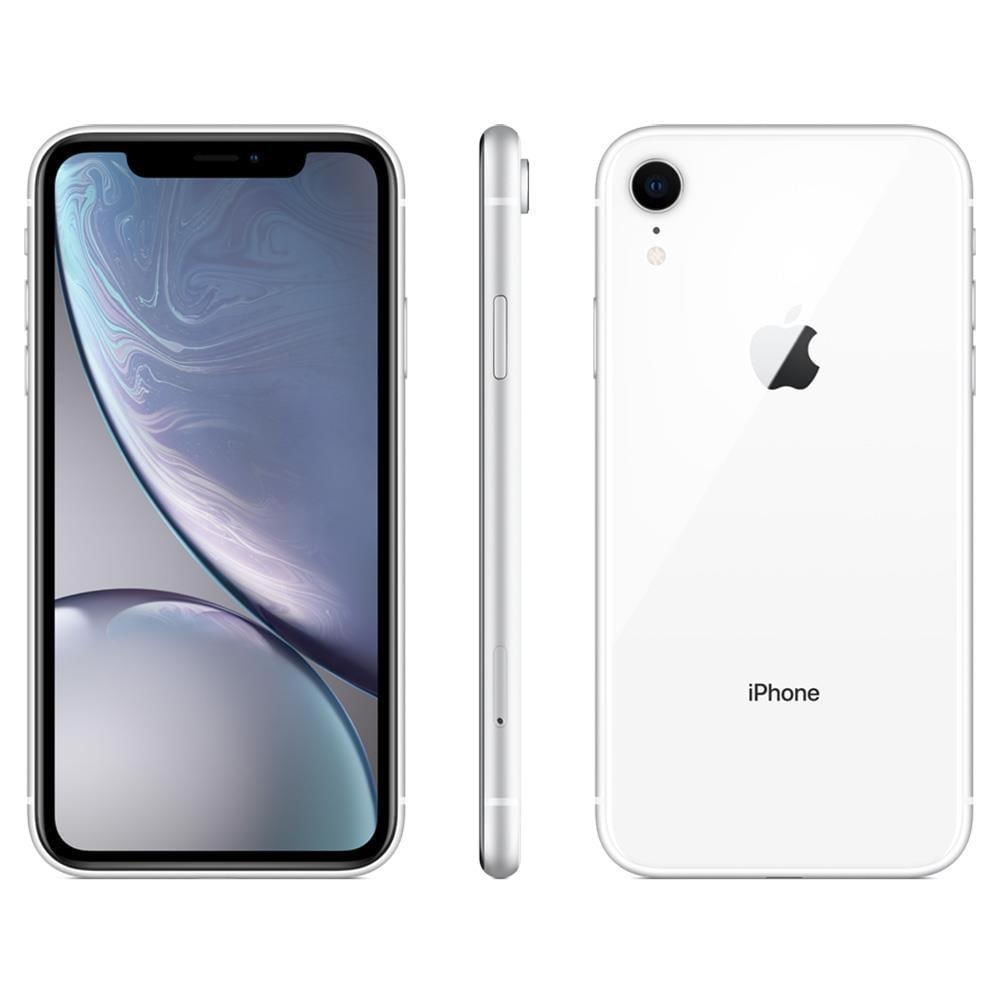 Miniatura iPhone Xr 128GB Branco IOS12 4G + Wi-fi Câmera 12MP - Apple