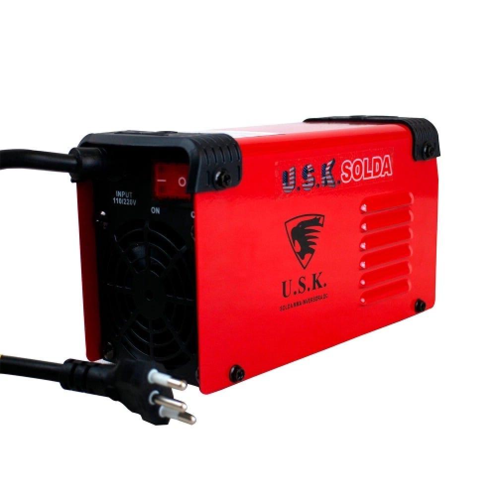 Miniatura Máquina de Solda Inversora 225 Mini BIVOLT MMA-225 USK Bivolt