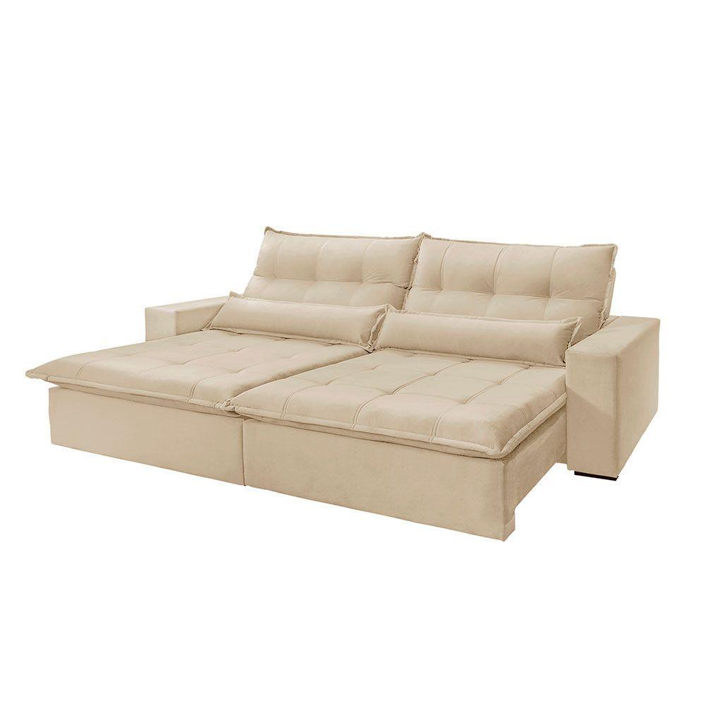 Sofá Grecia Linho 02 Módulos De 90cm B25cm Meu Sofá Online A294 Linho Creme