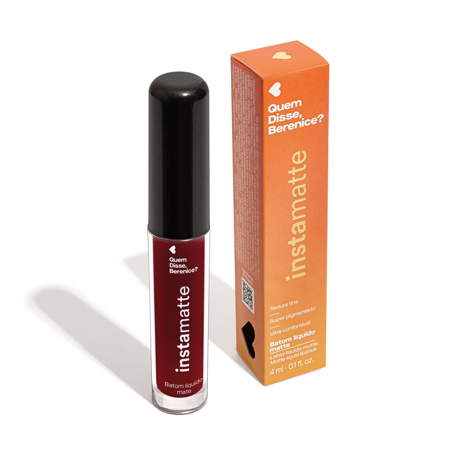 Miniatura Quem Disse, Berenice? Batom Líquido Cerejali 4ml