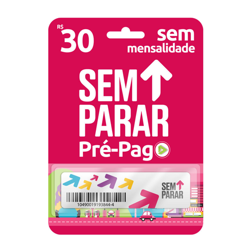 Miniatura Etiqueta Eletrônica Stick Sem Parar Pré Pago