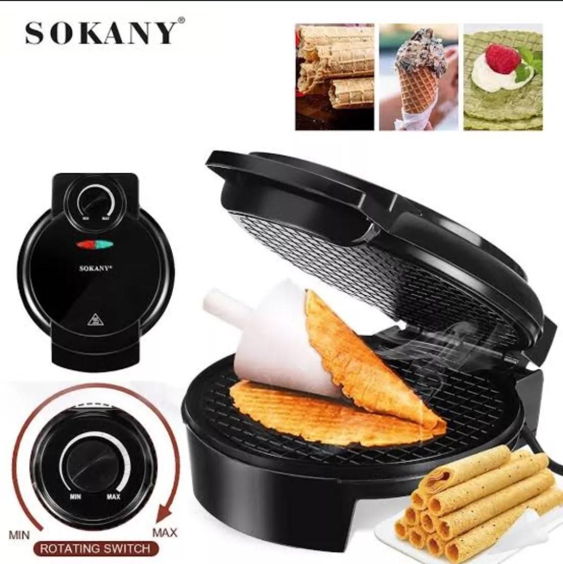 Miniatura Máquina Para Fazer Casquinha/Cestinha De Sorvete