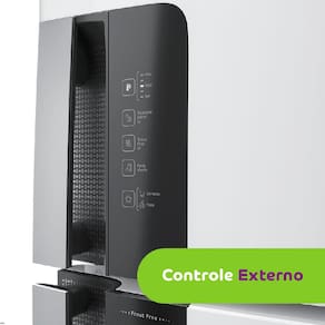 Geladeira Consul CRM56HB Frost Free Duplex com Painel Eletrônico Externo e Espaço Flex 450L - Branca 110v