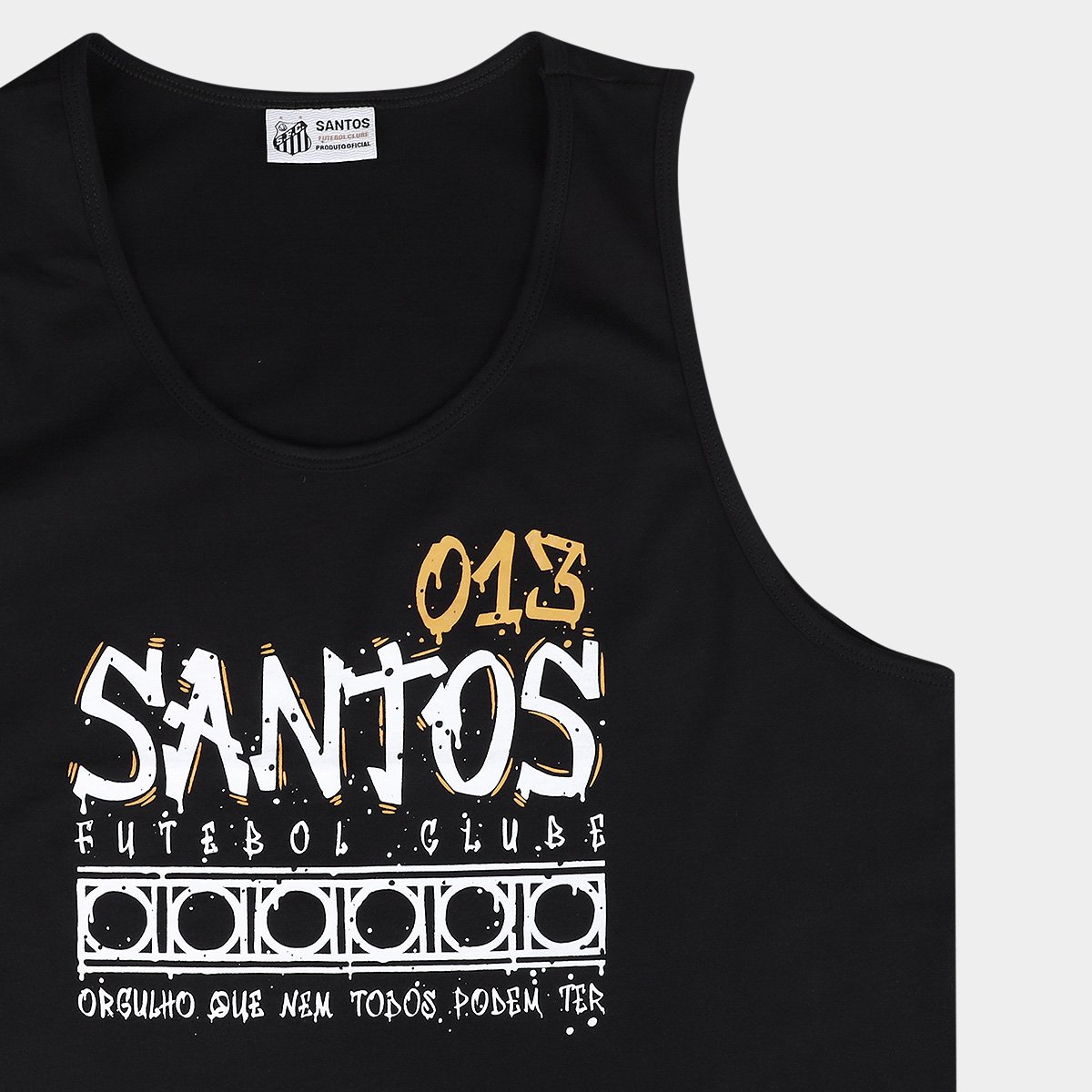 Miniatura Regata Santos Masculina Preto - P