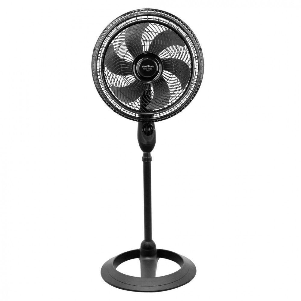 Miniatura Ventilador Britânia Bvt450 40cm 6 Pás 3 Velocidades 160w Bvt450 40cm Preto 220 V