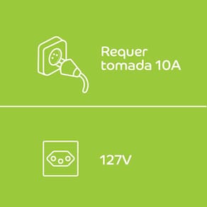 Freezer Horizontal 142L Consul CHA14AB Luz de LED Econômico Painel Eletrônico Gás Ecológico Branco 110