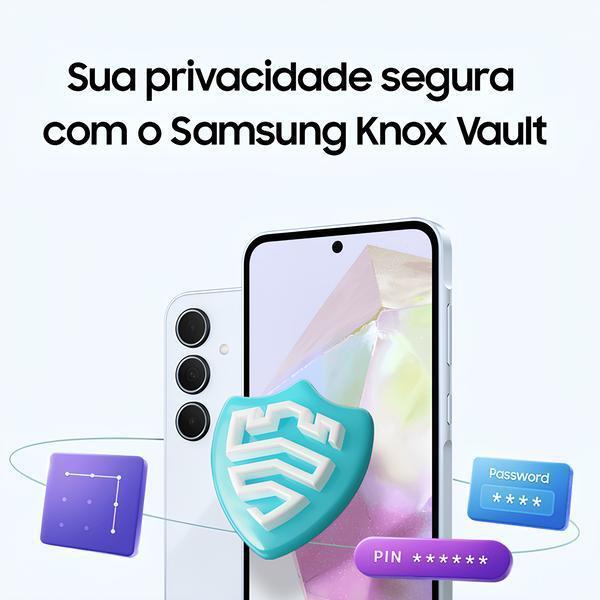 Samsung A35 256Gb De Memória 8Gb Ram Rosa 5G