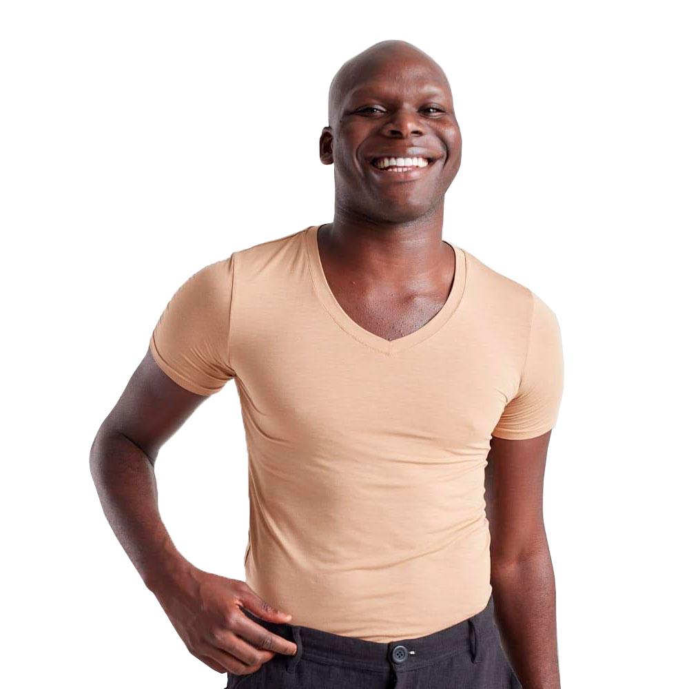 Miniatura Undershirt Block Masculino Insider Bege - P