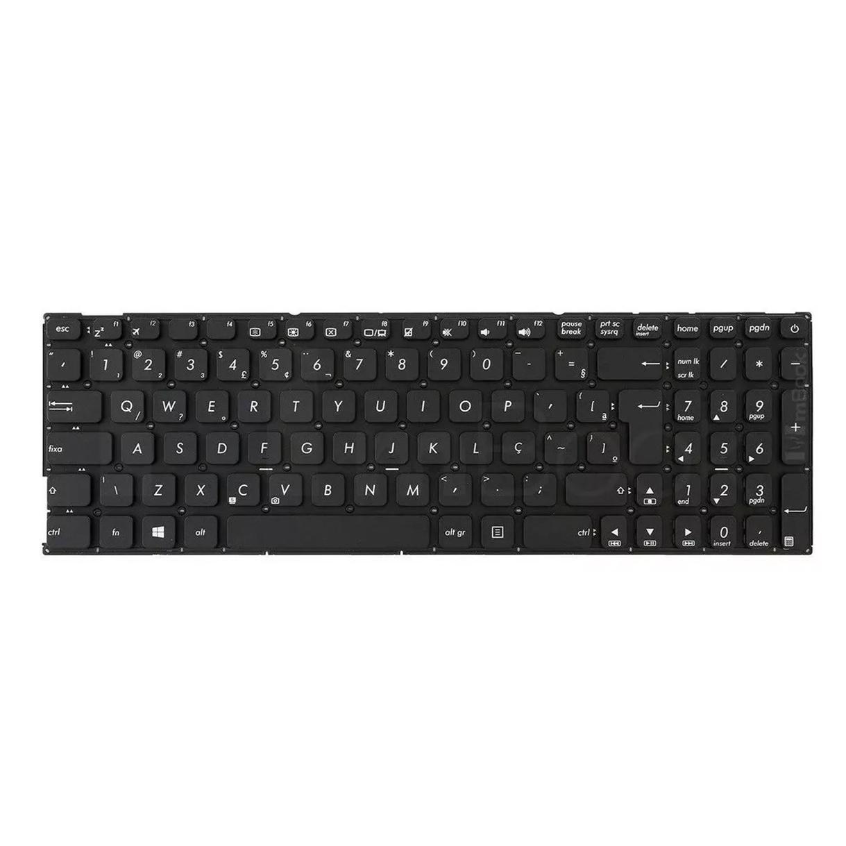 Miniatura Teclado Para Notebook Asus Vivobook Max X541La X541U Abnt2 Ç